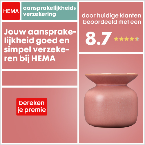 Hema verzekeringen NL - aansprakelijkheidsverzekering