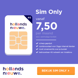 Hollandsnieuwe NL - sim only