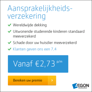 aegon NL - aansprakelijkheidsverzekering