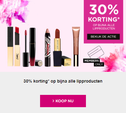 ICI PARIS XL - 30% korting op lipproducten - the best deal company