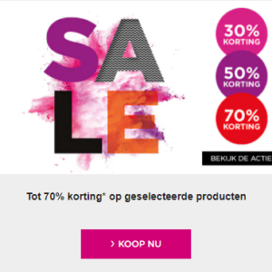 ICI PARIS XL - 70% korting op geselecteerde producten - the best deal company