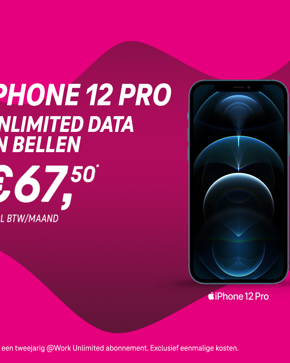 T-mobile zakelijk NL - Iphone 12 Pro - the best deal company
